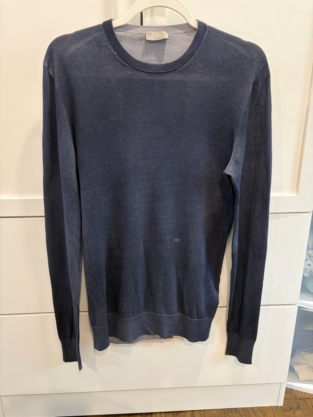 Dior Men's Navy Crewneck Sweater